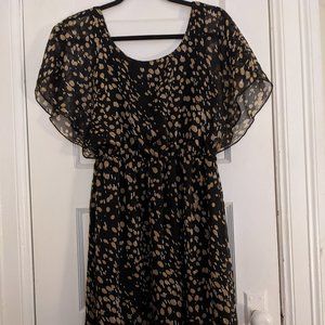 Love Notes Black Cocktail Dress - Size 10ish